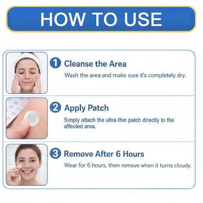 🏆 2-in-1 Micro Needles and Hydrogel Patch | | | Invisible Acne Patch, Suitable for Face and Body