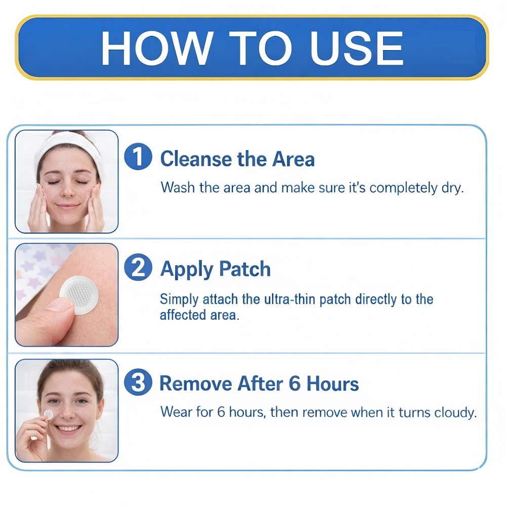 Upsell🎁🏆 2-in-1 Micro Needles and Hydrogel Patch | | | Invisible Acne Patch, Suitable for Face and Body